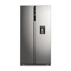 Nevecon Electrolux Side by Side Inverter 481 Litros Silver