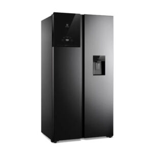 Nevecon Electrolux Side by Side Inverter 522 Litros Negro